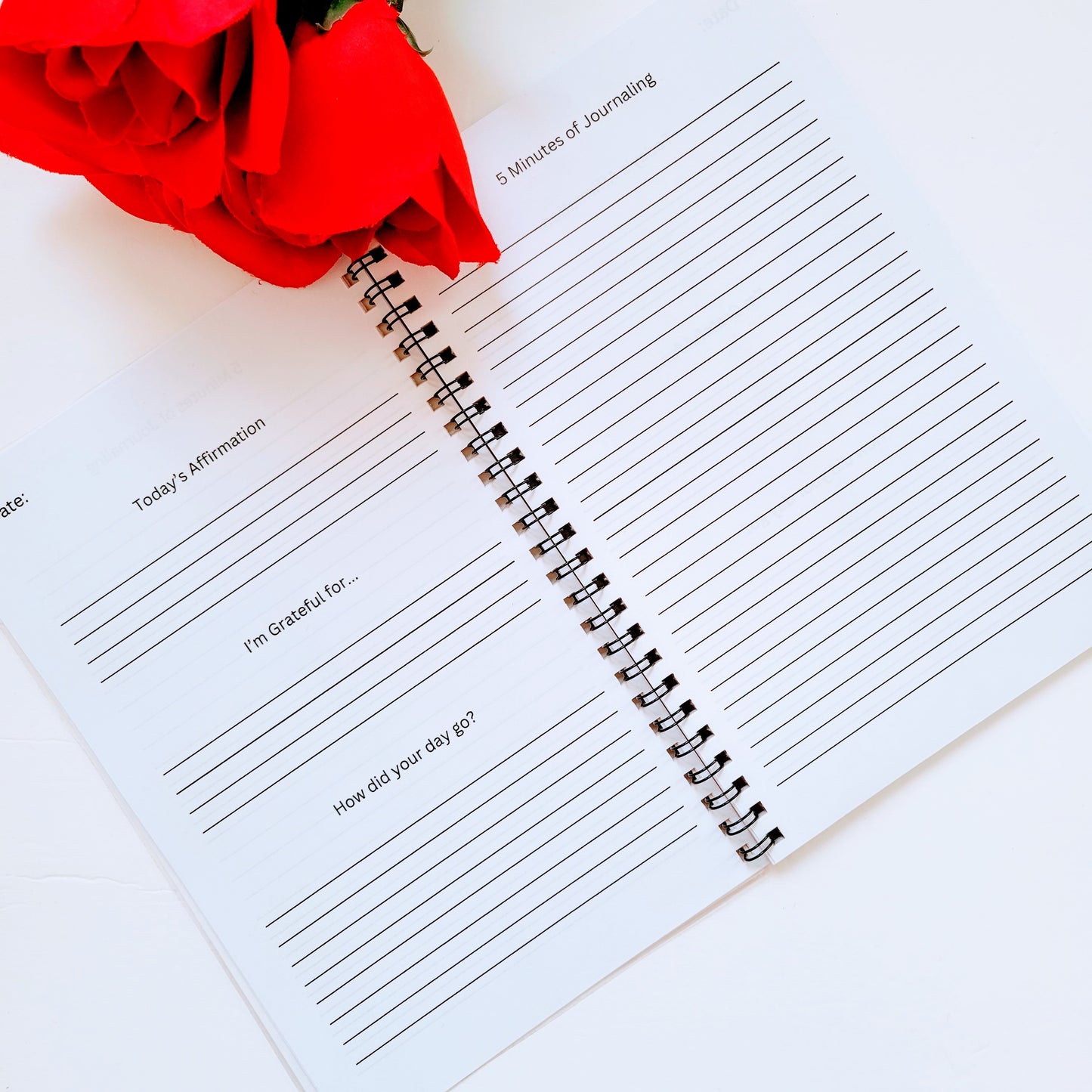 Mental Health Journal - Healing is a HABIT - Daily Check-In for Mental Wellness - Therapy Journal